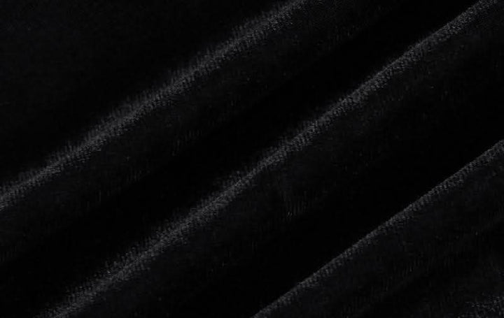 Self tie mesh patchwork backless velvet solid cami maxi dress-final-sale  | Festival Outfits Women