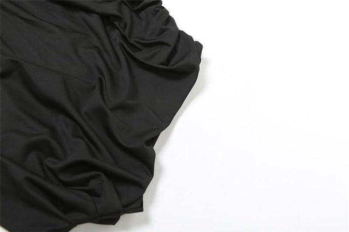 Cap sleeve ruched solid pant set  | Festival Outfits Women