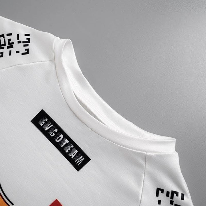 Long sleeve crewneck abstract contrast top-final-sale  | Festival Outfits Women