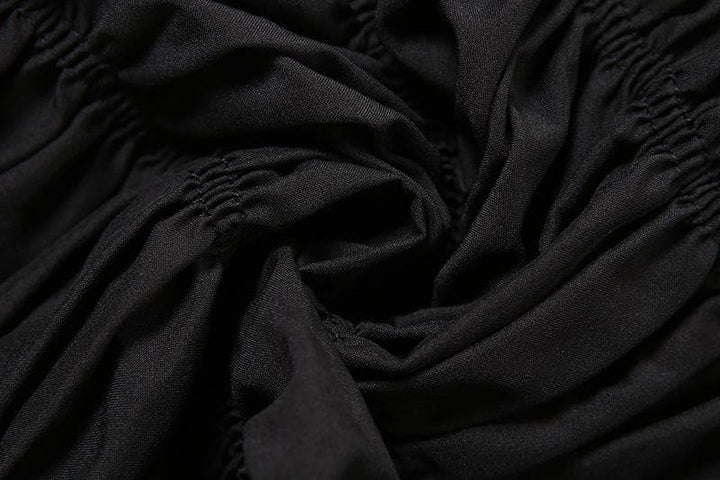 Smocked ruched low rise pant set-final-sale  | Festival Outfits Women