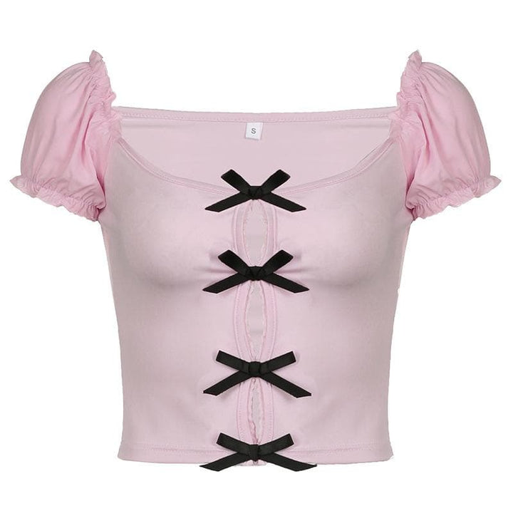 Gajeren hannun riga mai laushi mai laushi | Kayan Biki na Mata