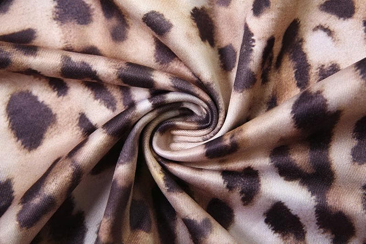 Bowknot leopard print lace hem backless tube top  | Festival Outfits Women  | Cheetah Print Top