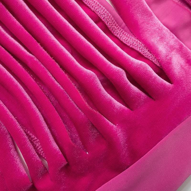 Hollow out self tie halter backless v neck crop top-final-sale  | Festival Outfits Women