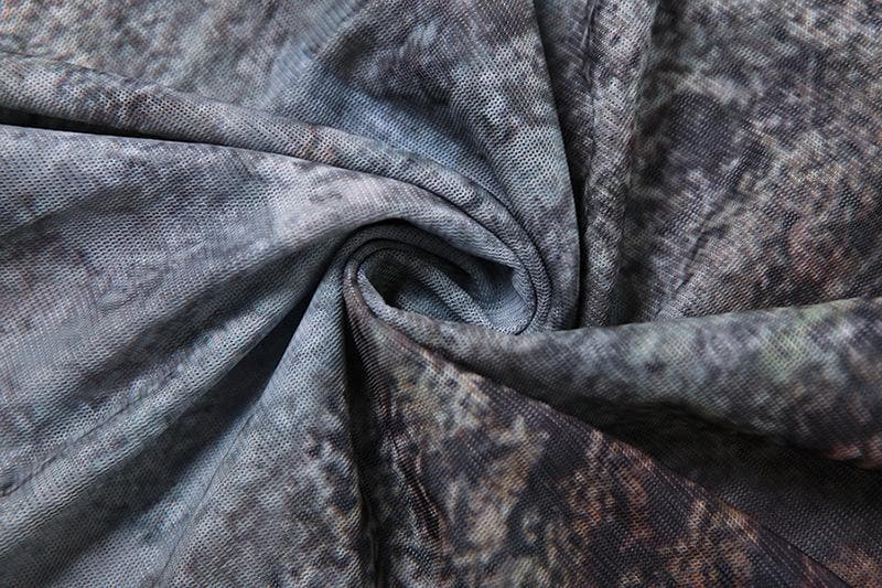 Halter self tie deep V neck sheer mesh shell applique maxi dress  | Festival Outfits Women