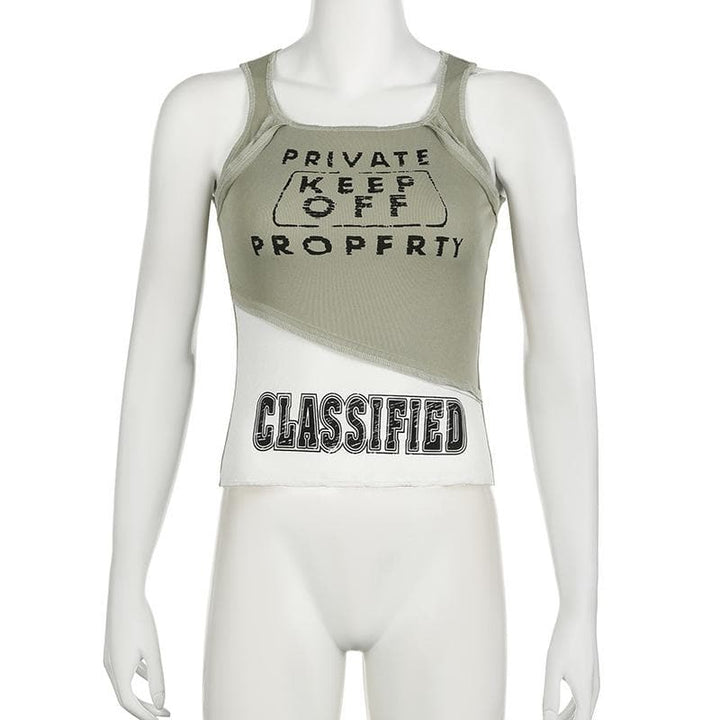 Riga mai siffar wuyan murabba'i mai siffar tanki mara tsari | Kayan Biki na Mata