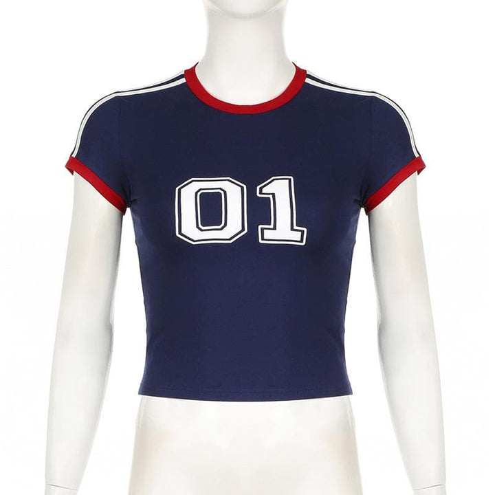 Takardar lamba ta gajeren hannu mai rubutu | Kayan Biki na Mata