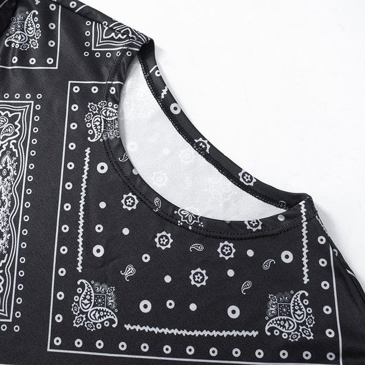 Riga mai gajeren hannu mai siffar crewneck midi | Kayan Biki na Mata