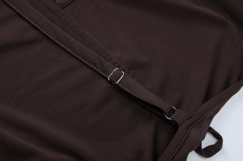 Halter low cut ruched solid backless romper  | Festival Outfits Women