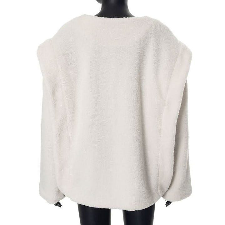 Long sleeve zip-up coat top  | Festival Outfits Women