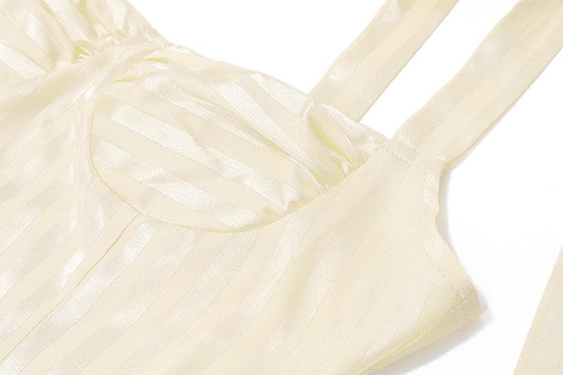 Ribbon cami mai ratsi mai kama da bowknot | Kayan Biki na Mata