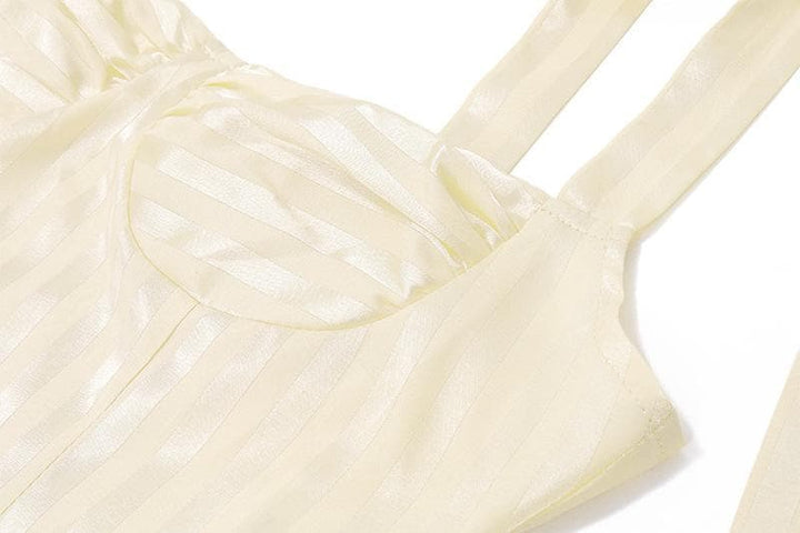 Ribbon cami mai ratsi mai kama da bowknot | Kayan Biki na Mata