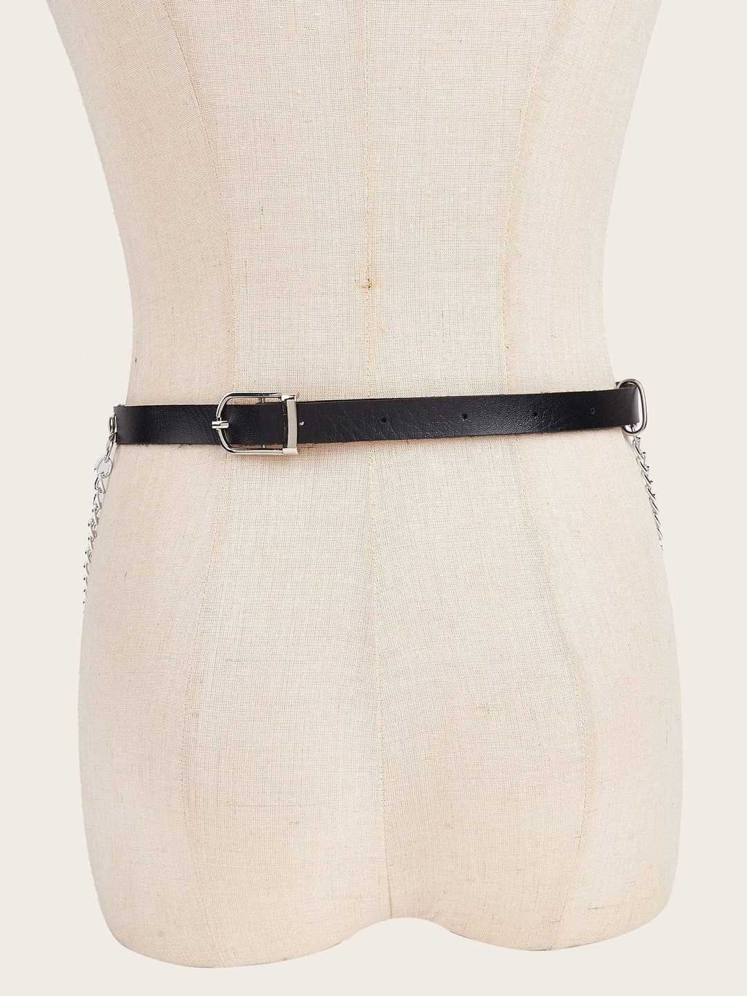 Layered metal chain adjustable corset  | Festival Outfits Women