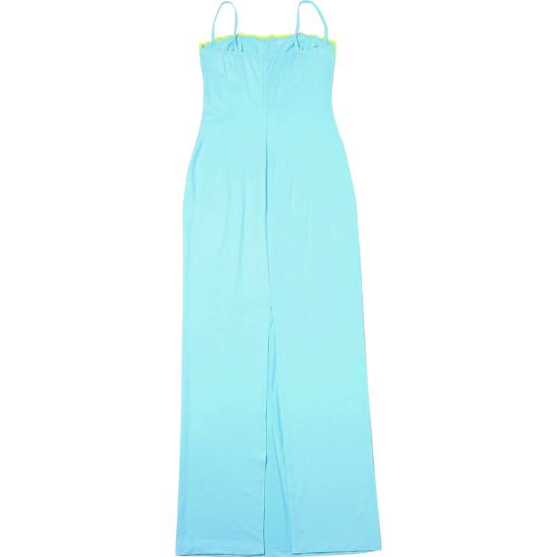 Lace hem backless cami maxi dress  | Festival Outfits Women