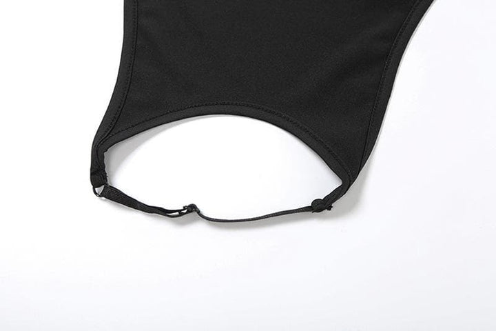 Halter hollow out solid backless pant set  | Festival Outfits Women