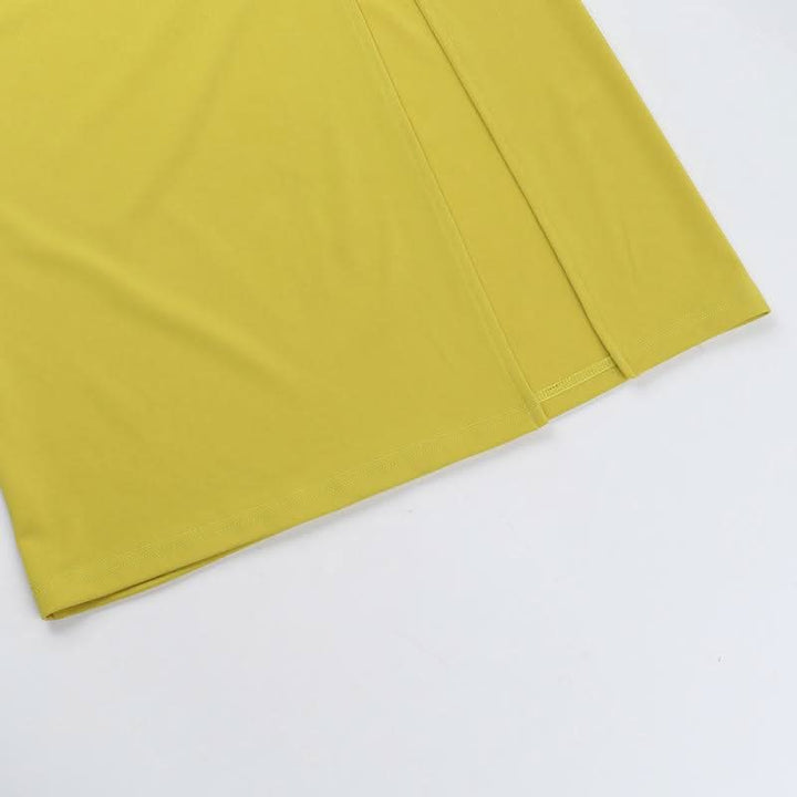 Irregular hollow out slit ruched one shoulder cut out mini dress  | Festival Outfits Women
