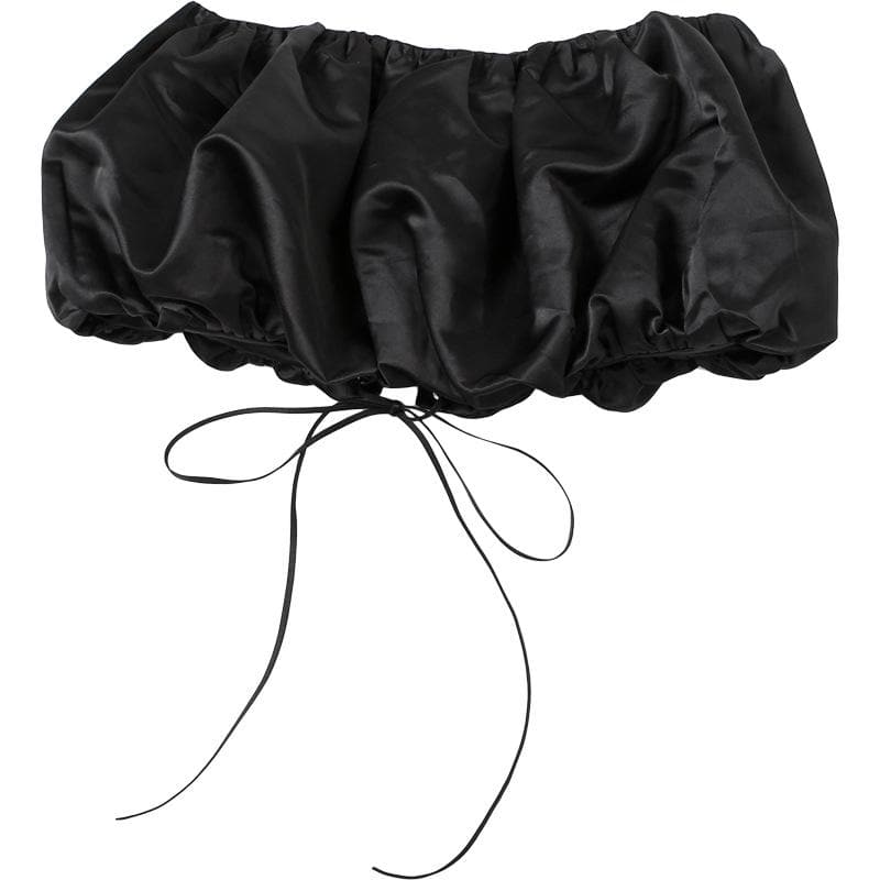 Lace up solid ruched ribbon mini skirt  | Festival Outfits Women