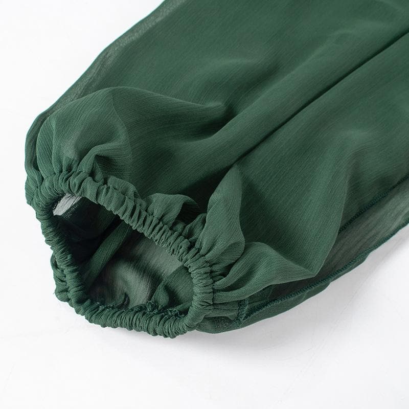 Riga mai dogon hannu mai laushi da aka buga | Kayan Biki na Mata