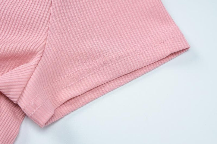 Saitin gajeren wando mai riɓin wuyan hannu | Kayan Biki na Mata