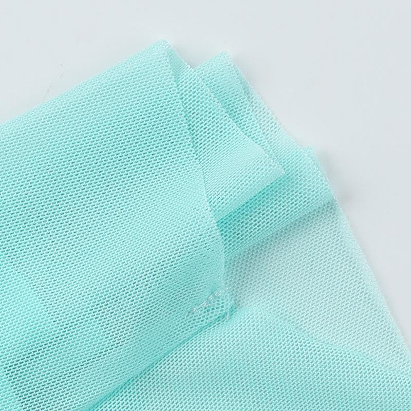 Flower applique mesh patchwork tube top  | Festival Outfits Women