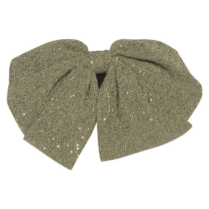 Bowknot glitter backless contrast tube top  | Festival Outfits Women