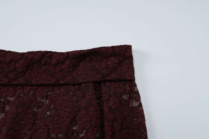 Off shoulder long sleeve lace top  | Festival Outfits Women