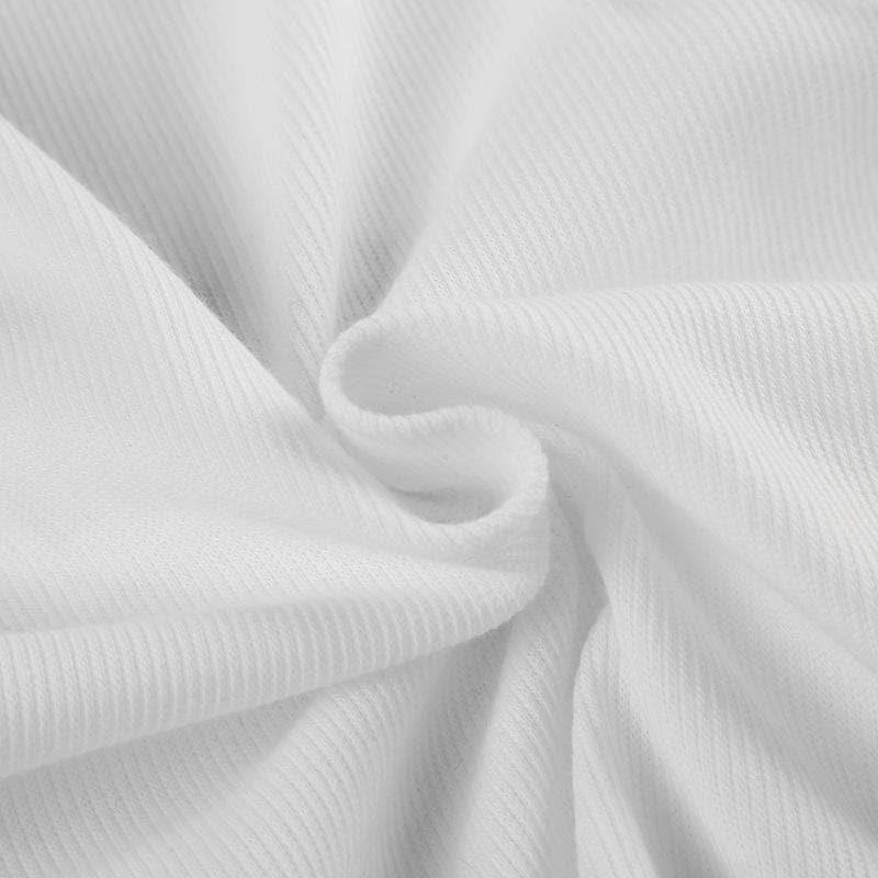 Rigunan wando mai riɓi da aka yi da wasiƙar wuya ta U | Kayan Biki na Mata