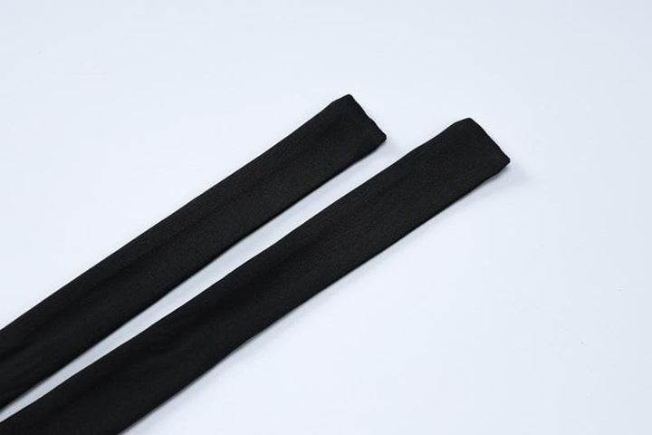 Rigar maxi mai laushi mai zurfi da wuyan Halter | Kayan Biki na Mata