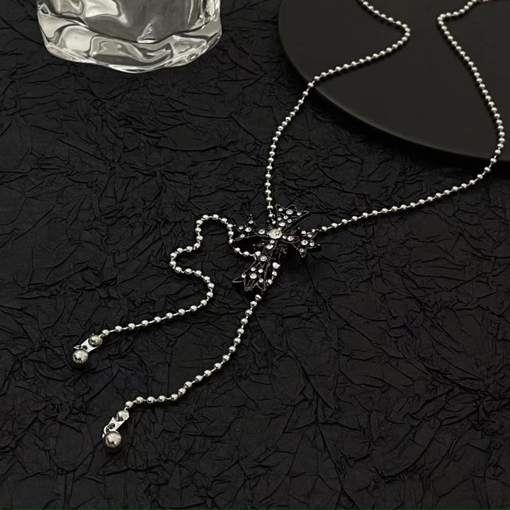 Abin wuya mai daidaitawa na ƙwanƙwasa mai siffar rhinestone | Kayan Biki na Mata