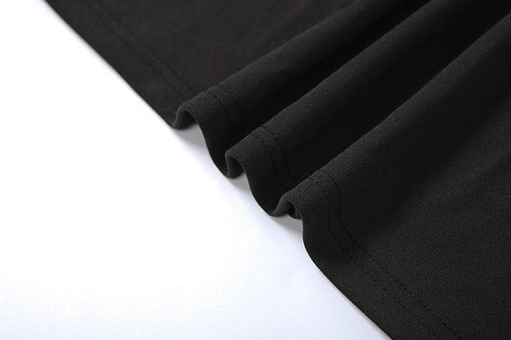 Riga mai kama da O ring hollow out crewneck mai kauri da aka yanke | Kayan Biki Mata