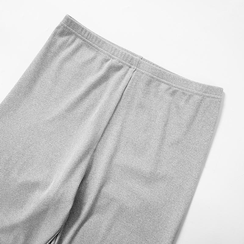 Satin dogon wando mai kauri mara tsari | Kayan bikin mata