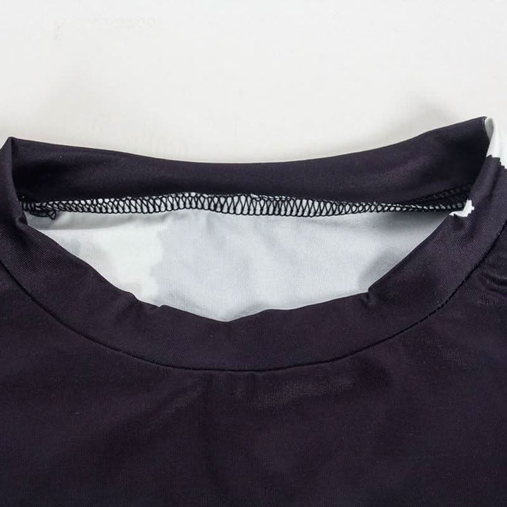 Long sleeve crewneck flower print mini dress  | Festival Outfits Women