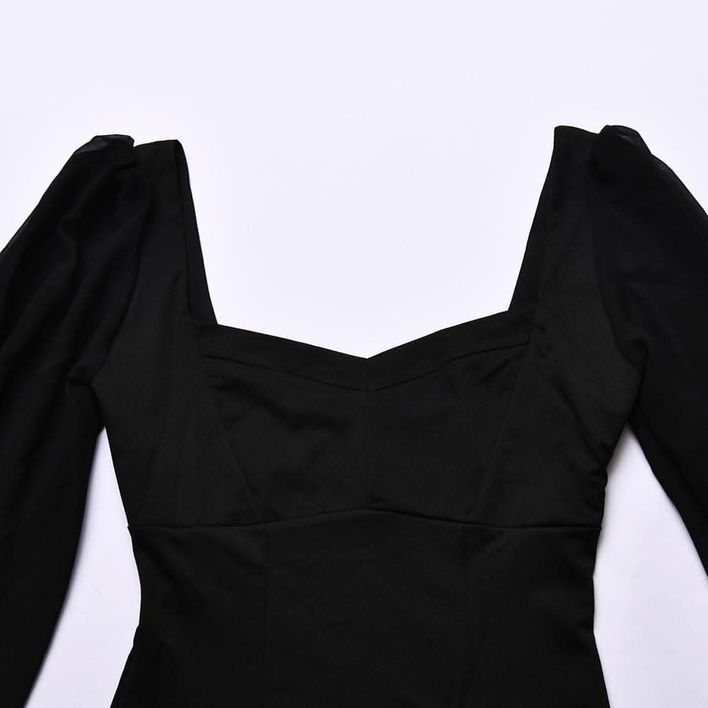 Solid v neck long sleeve mesh backless bodysuit-final-sale  | Festival Outfits Women