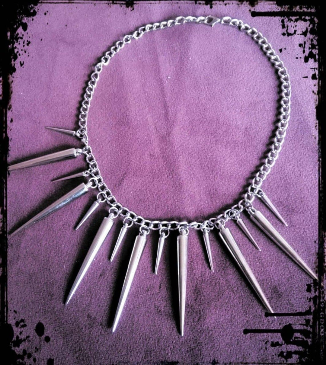 Pendant metal chain layered choker necklace  | Festival Outfits Women