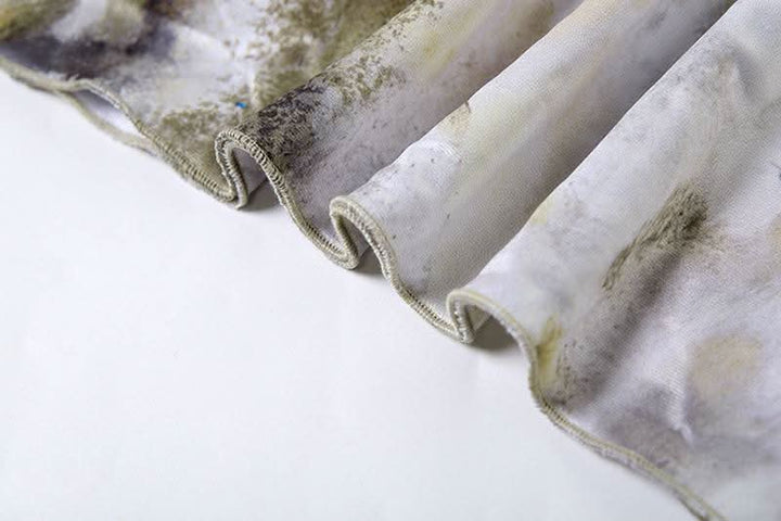 Cowl neck print backless contrast cami mini dress  | Festival Outfits Women