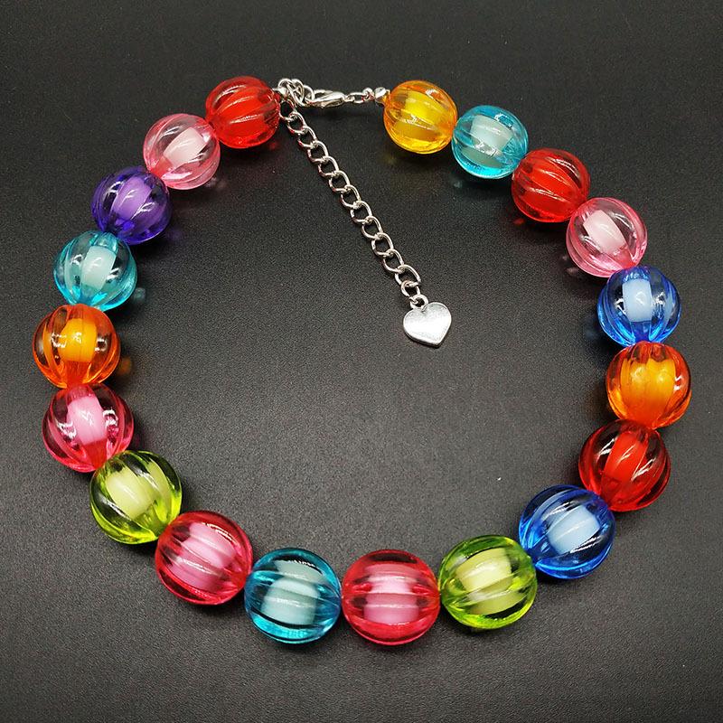 Beaded multicolor acrylic bracelet  | Festival Outfits Women