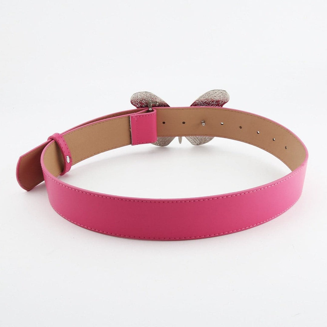 Butterfly decor PU leather belt  | Festival Outfits Women