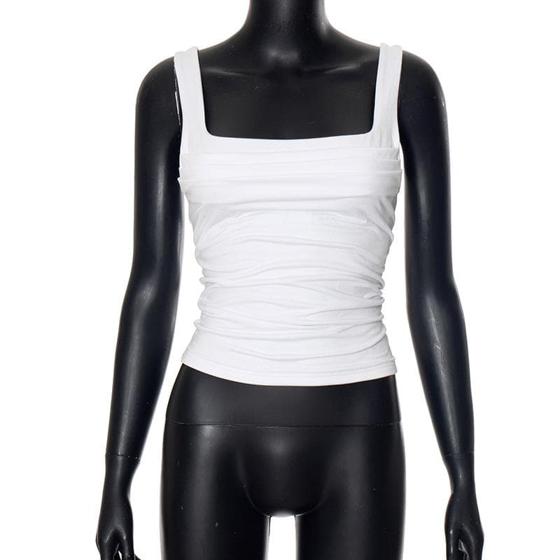 Riga mai kauri mai kauri mai wuyan murabba'i | Kayan Biki na Mata