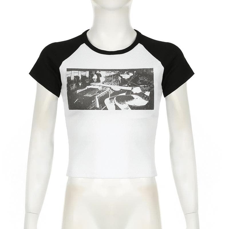 Takardar gajeriyar riga mai kama da crewneck | Kayan Biki na Mata