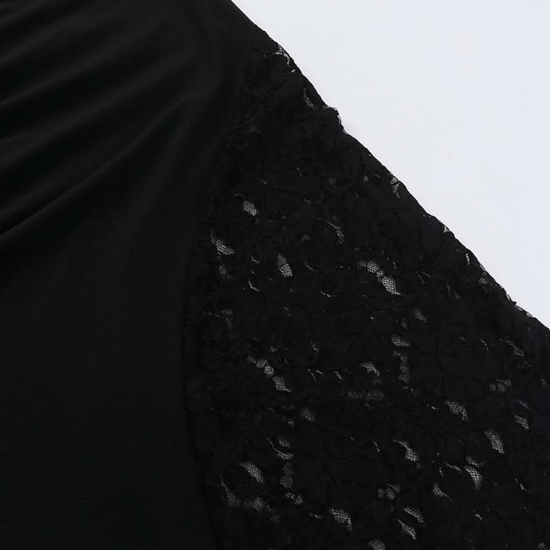Lace v neck halter self tie ruched maxi dress  | Festival Outfits Women