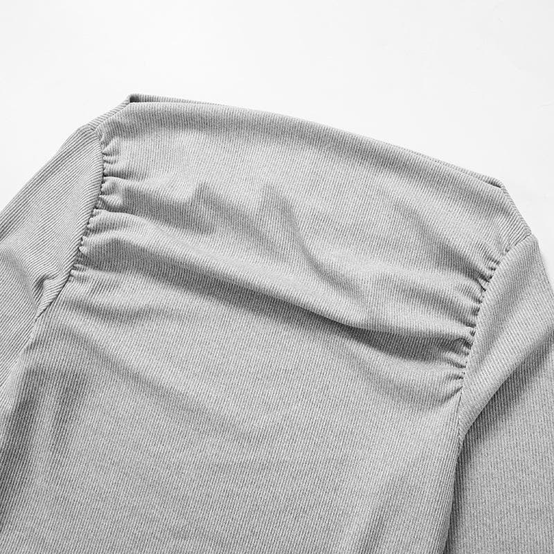 Satin dogon wando mai kauri mara tsari | Kayan bikin mata