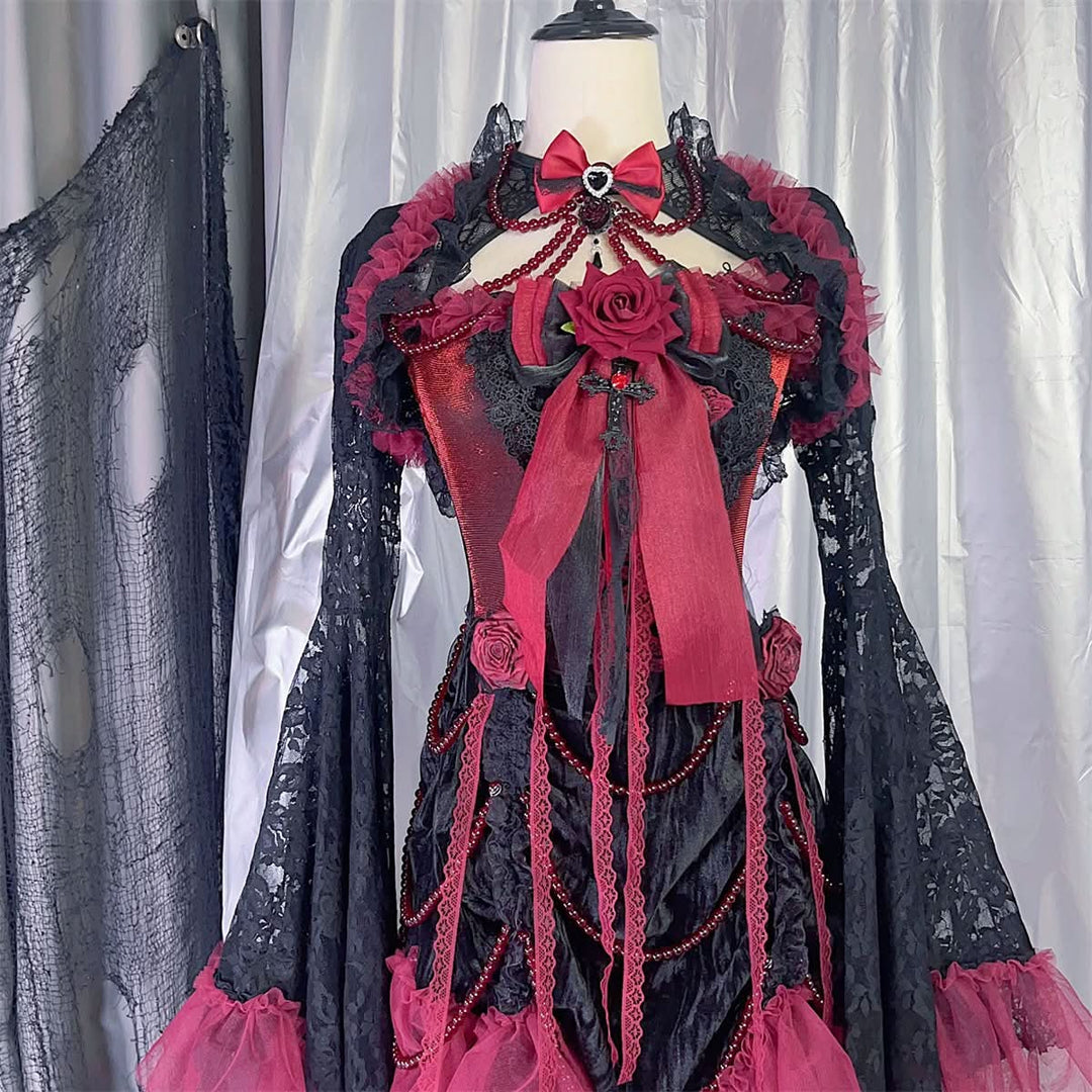 Bowknot ruffle mesh beaded shrug 2 piece cami mini dress  | Festival Outfits Women