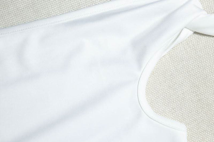 One shoulder knitted ruched slit midi skirt set  | Festival Outfits Women