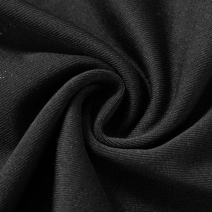 Body print u neck contrast cami maxi dress  | Festival Outfits Women