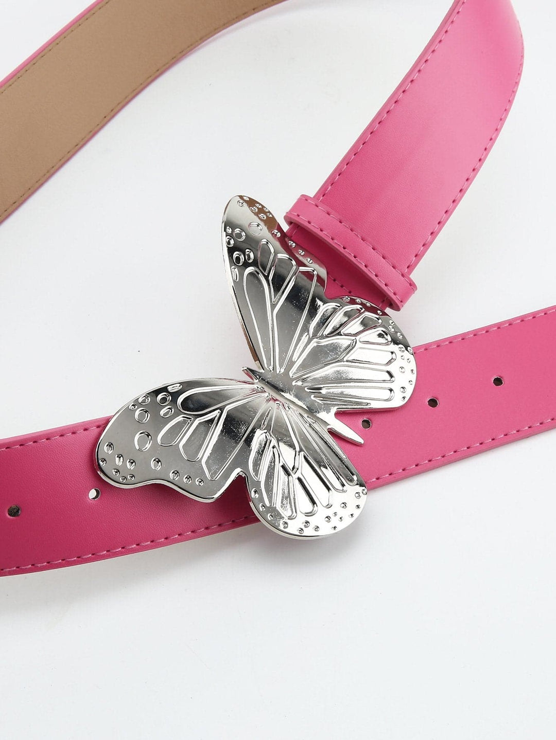 Butterfly decor PU leather belt  | Festival Outfits Women