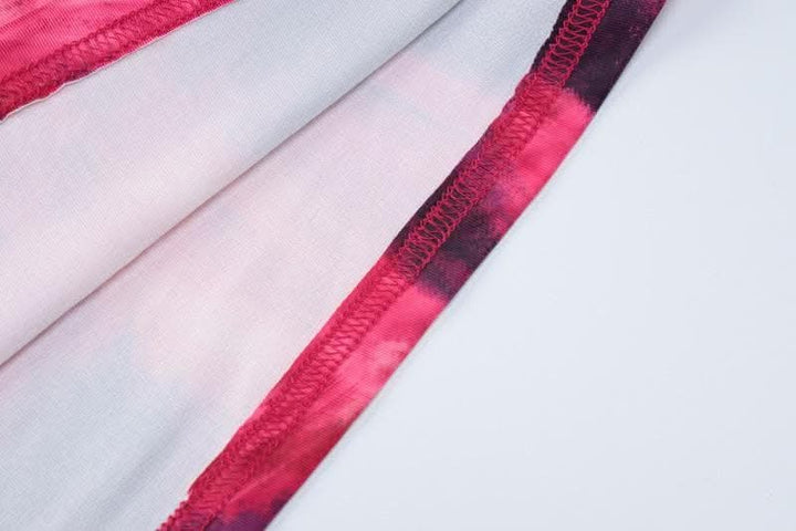 Contrast irregular cowl neck sleeveless backless maxi dress-final-sale  | Festival Outfits Women