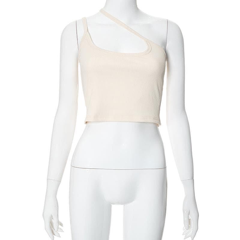 Riga ɗaya mai kauri a kafada mara tsari | Kayan Biki na Mata