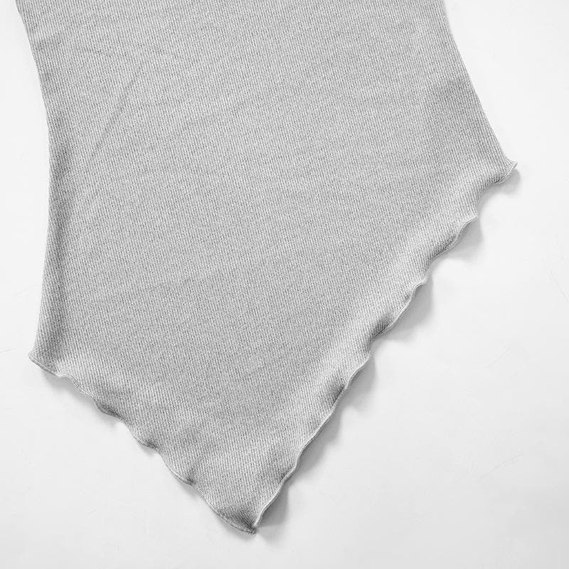 Satin dogon wando mai kauri mara tsari | Kayan bikin mata