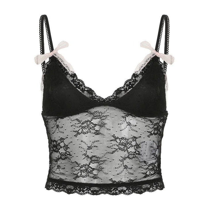 Tsohuwar riga mai laushi ta Bowknot v neck lace | Kayan Biki na Mata