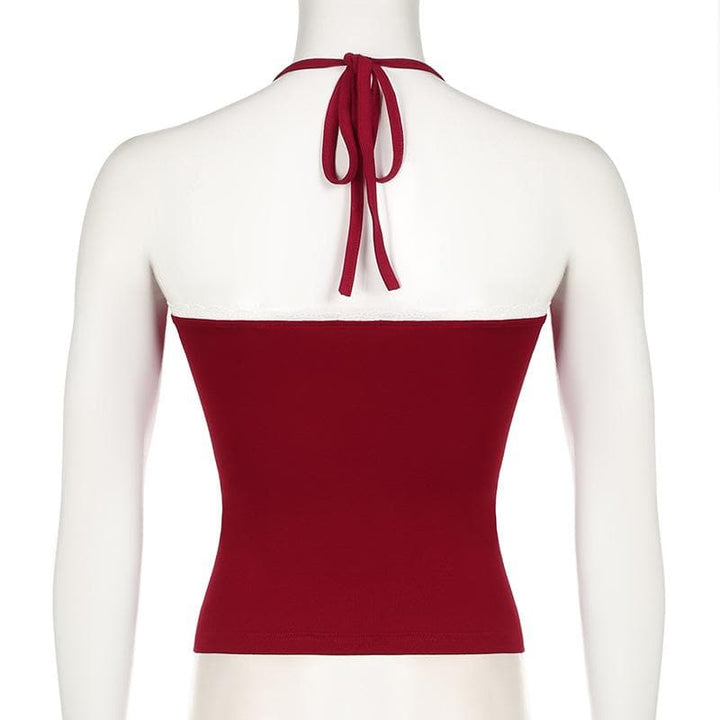 Tufafin Halter ruched mai kauri mara baya | Kayan Biki na Mata