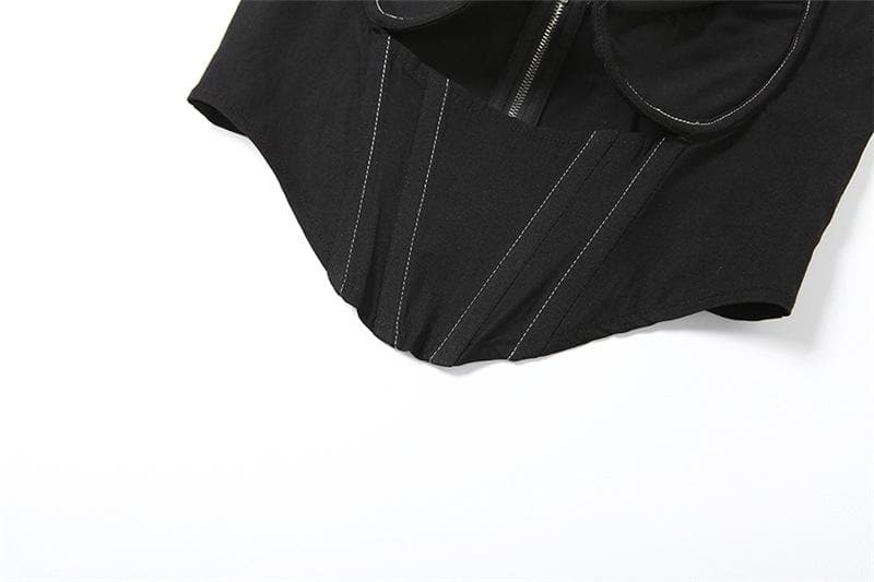 Siket ɗin siket mai kyau na zip-up cami | Kayan Biki na Mata